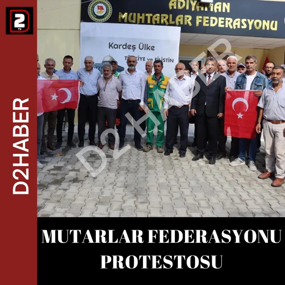 MUTARLAR FEDERASYONU PROTESTOSU