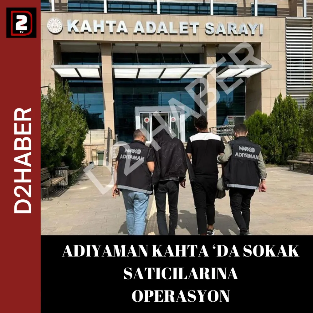 ADIYAMAN KAHTA ‘DA SOKAK SATICILARINA OPERASYON