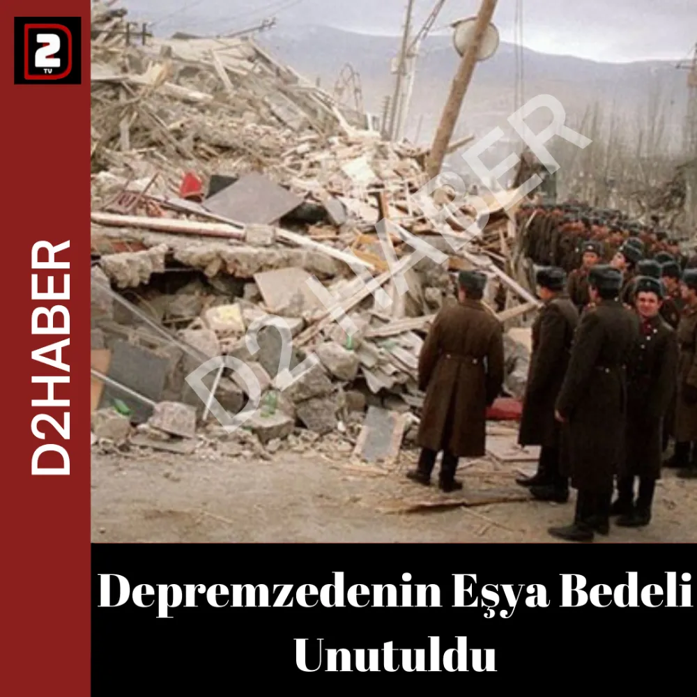 Depremzedenin Eşya Bedeli Unutuldu