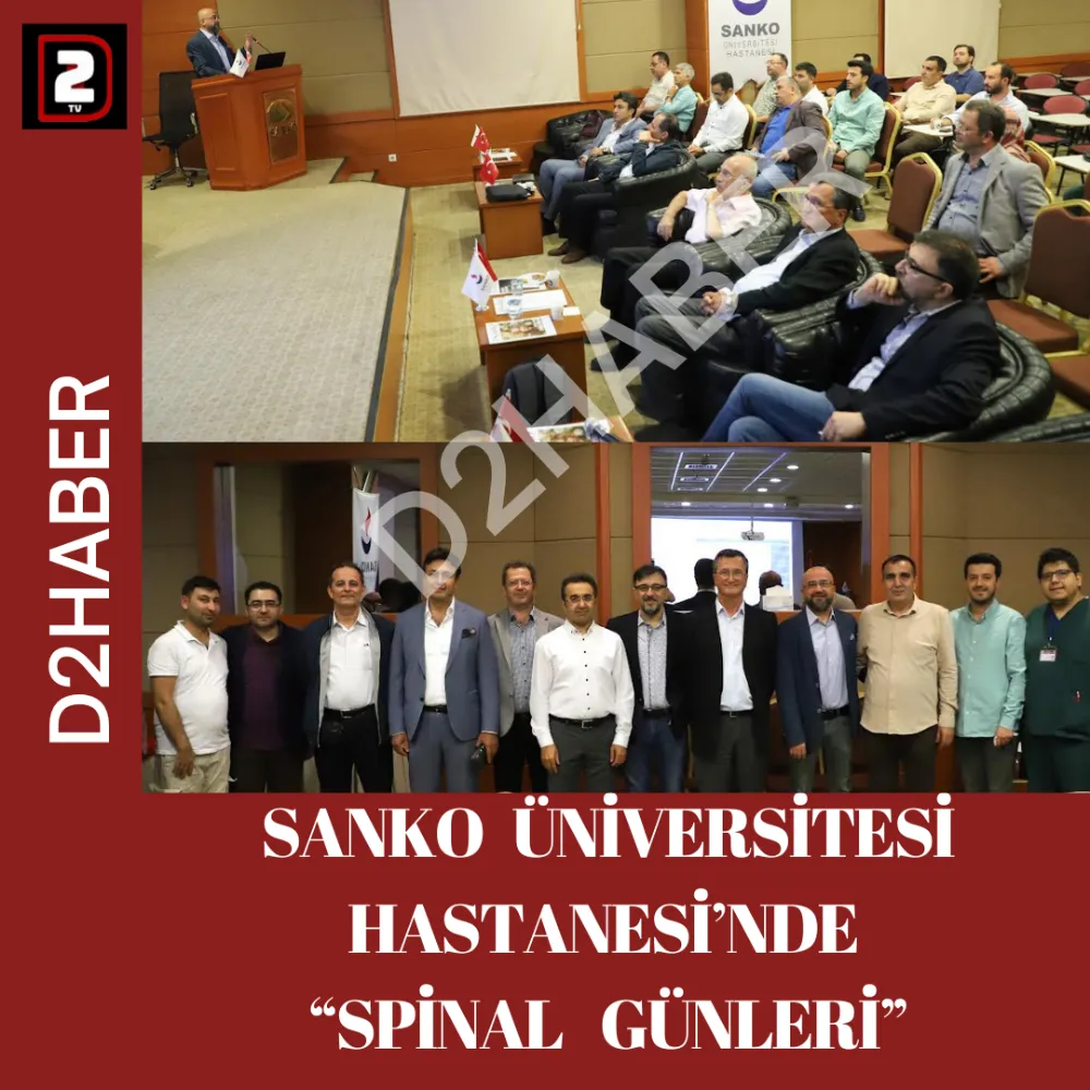 SANKO ÜNİVERSİTESİ HASTANESİ’NDE “SPİNAL GÜNLERİ”