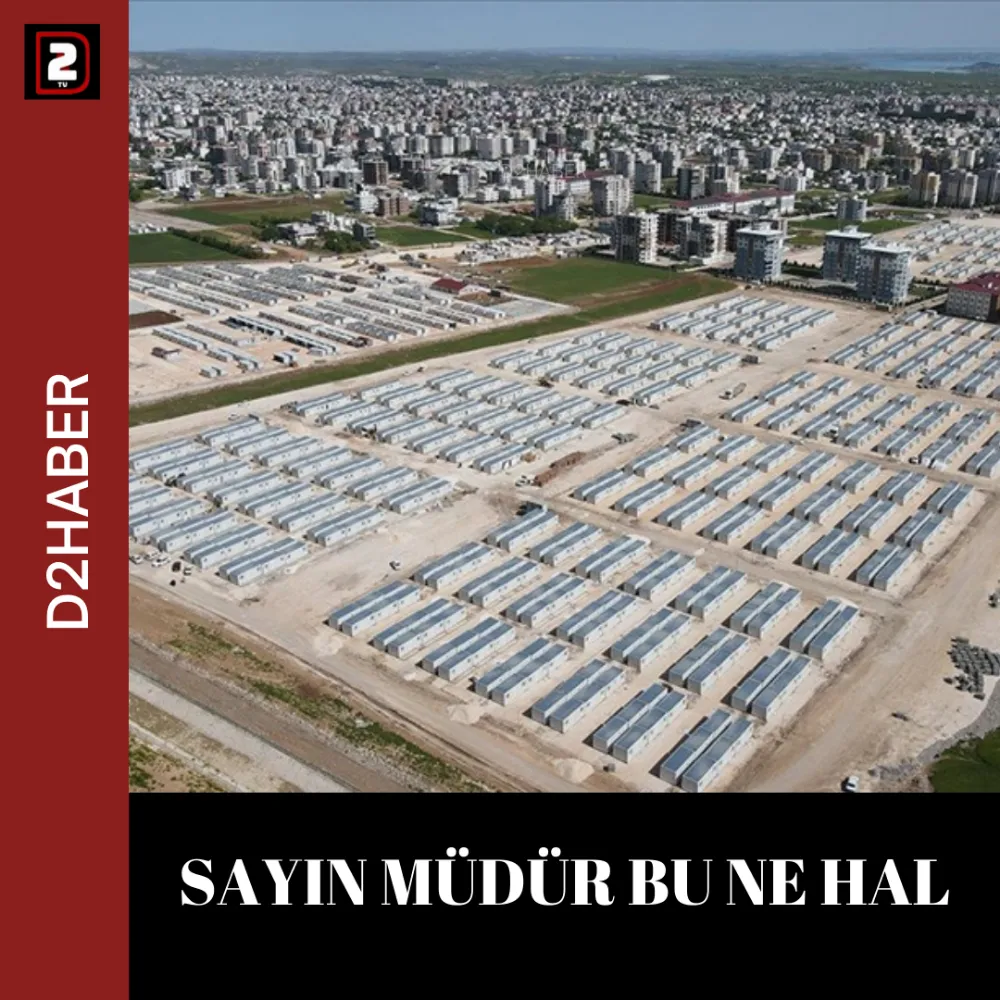 SAYIN MÜDÜR BU NE HAL