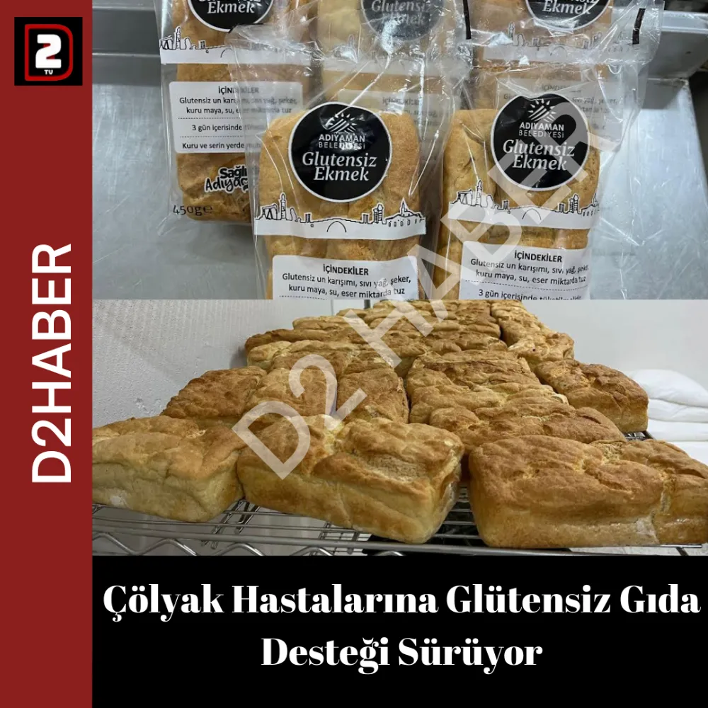 Çölyak Hastalarına Glütensiz Gıda Desteği Sürüyor