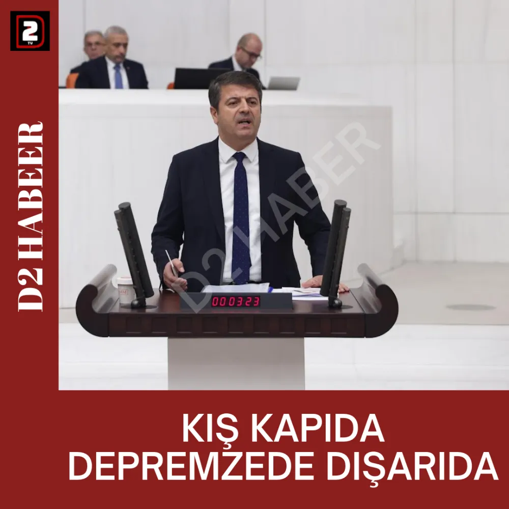 KIŞ KAPIDA DEPREMZEDE DIŞARIDA