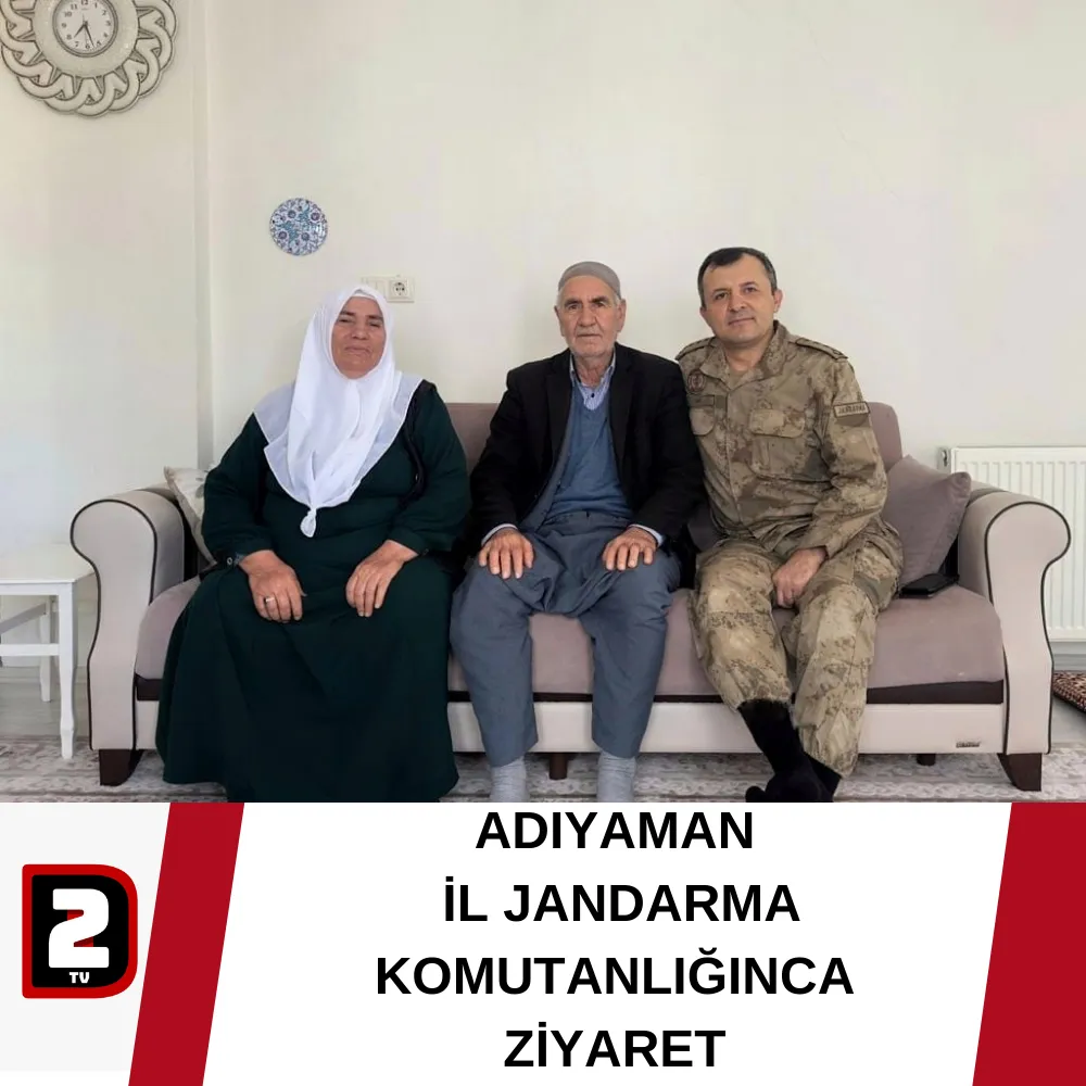 ADIYAMAN  İL JANDARMA KOMUTANLIĞINCA  ZİYARET