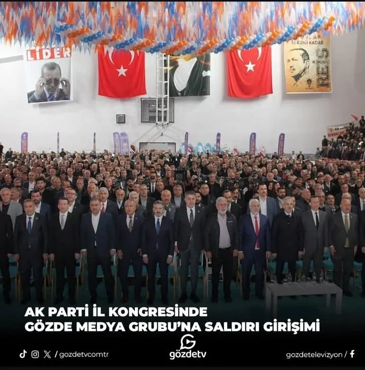 Adıyaman’da AK Parti İl Kongresinde Gözde Medya Grubu Yönetim Kurulu Başkanı Mahmut Hallaç’a yönelik planlı bir saldırı girişimi gerçekleşti