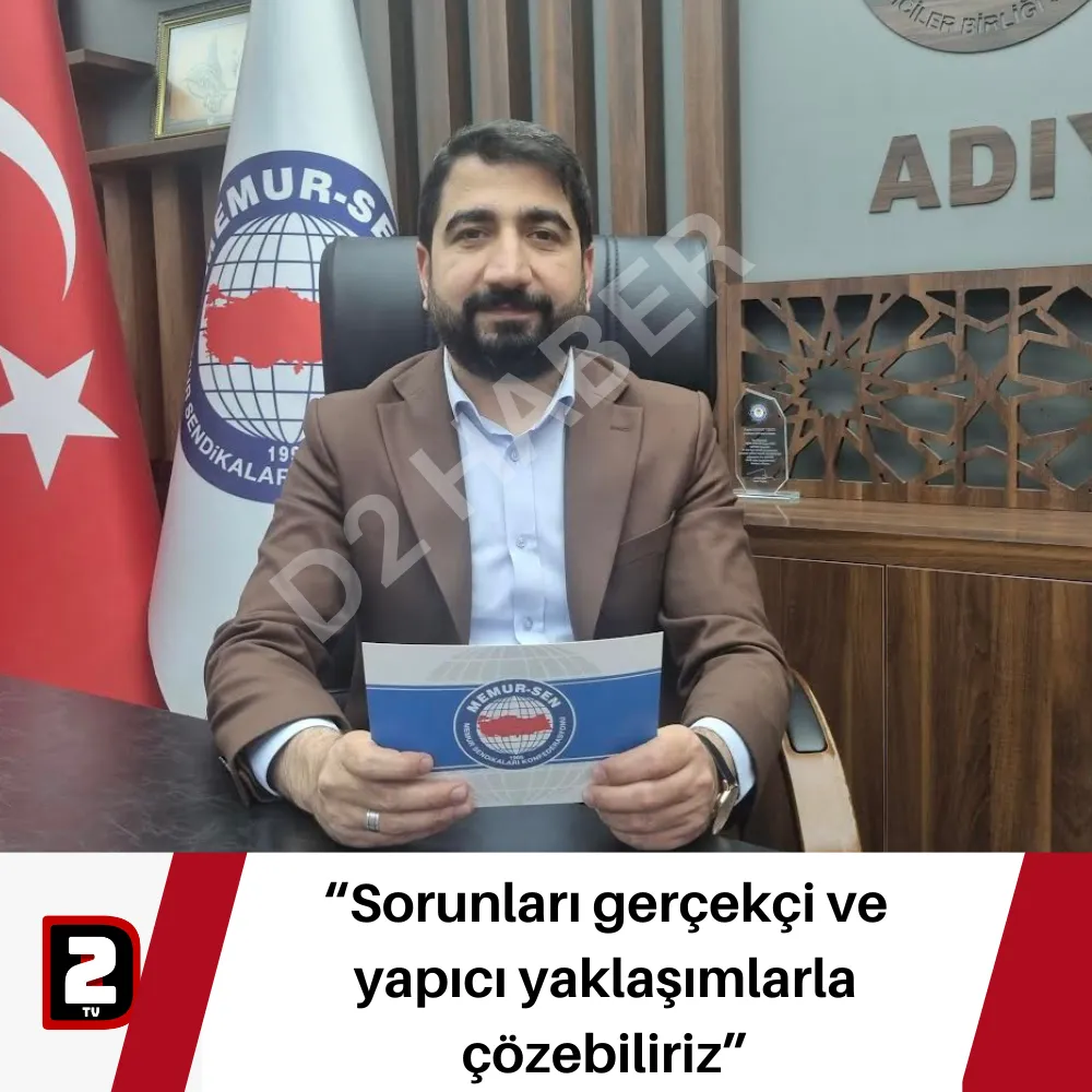 “Sorunları gerçekçi ve yapıcı yaklaşımlarla çözebiliriz”