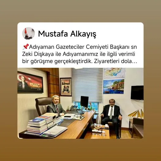 AGC BAŞKANI ZEKİ DİŞKAYA