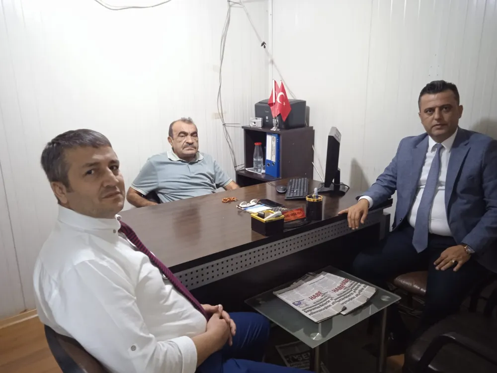 B.İ.K. MALATYA BÖLGE MÜDÜRÜ HAŞİM POYRAZ’DAN AGC’YE ZİYARET