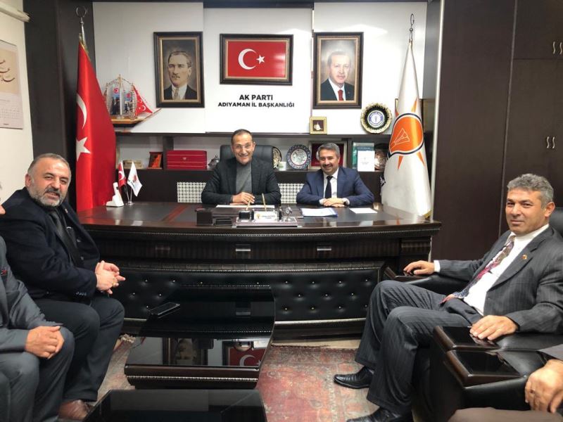 Muhtarlardan AK Parti’ye Anlamlı Ziyaret