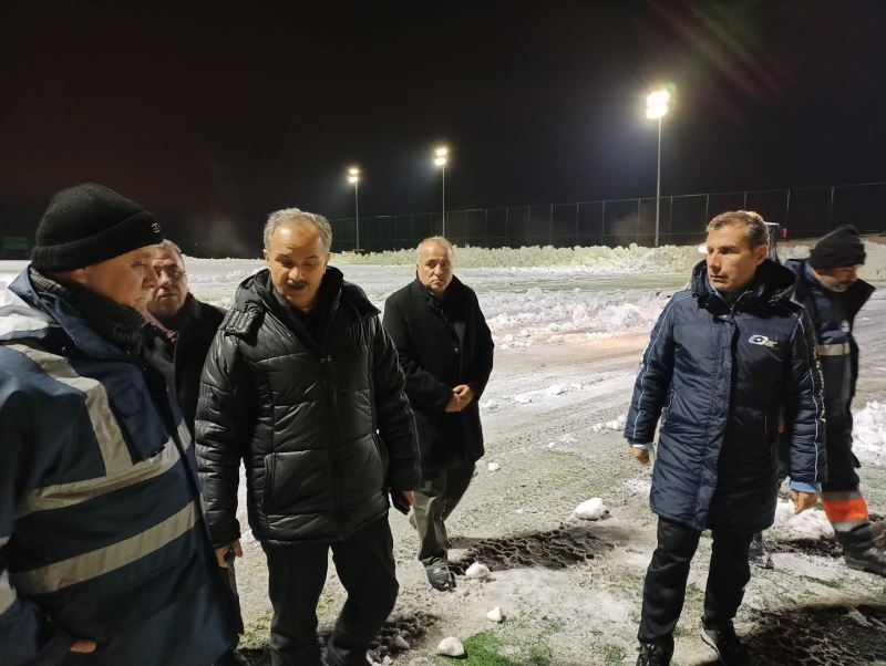 Karla Mücadele Eden Adıyaman Belediyesi Kapalı Yol Bırakmadı TÜM YOLLAR AÇILDI