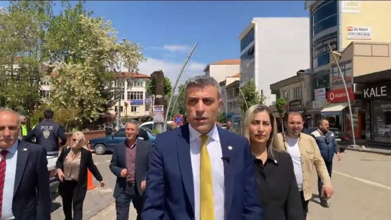 Yenilik partisi genel başkanı Öztürk Yılmaz gölbaşı ilçesini ziyaret etti