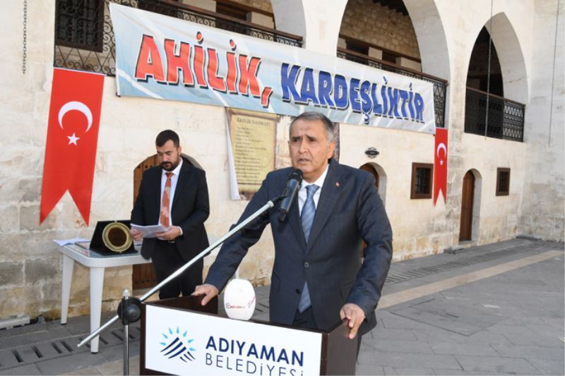 Adıyaman’da Ahilik Haftası Kutlandı 2022