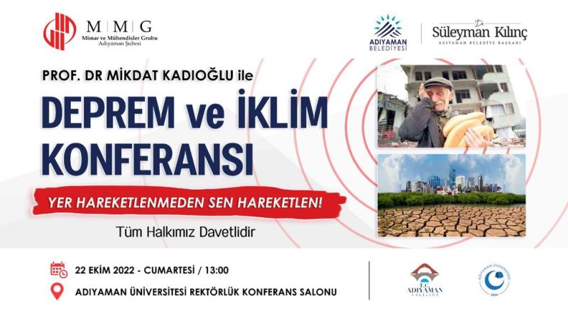 Prof. Dr. Kadıoğlu, Adıyamanlılarla Buluşuyor<br>GÜNDEM 