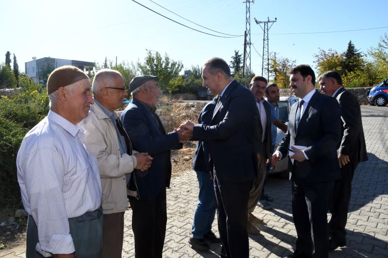 VALİ MAHMUT ÇUHADAR’DAN BEBEK VE AKYAZI KÖYLERİNE ZİYARET