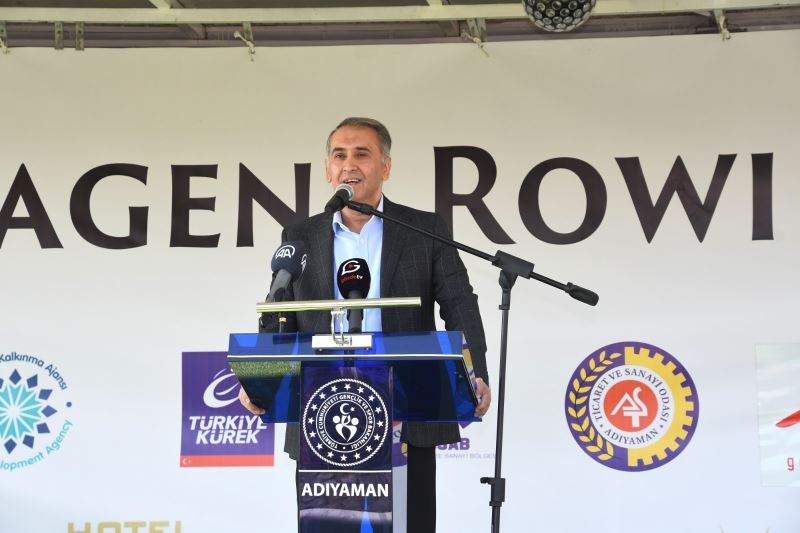 “COMMAGENE ROWİNG MARATHON” YARIŞÇILARI MADALYALARINI PERRE ANTİK KENTİNDE ALDI