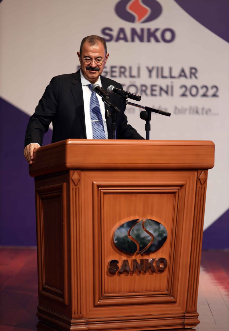 SANKO HOLDİNG DEĞERLİ YILLAR PLAKET TÖRENİ 2022