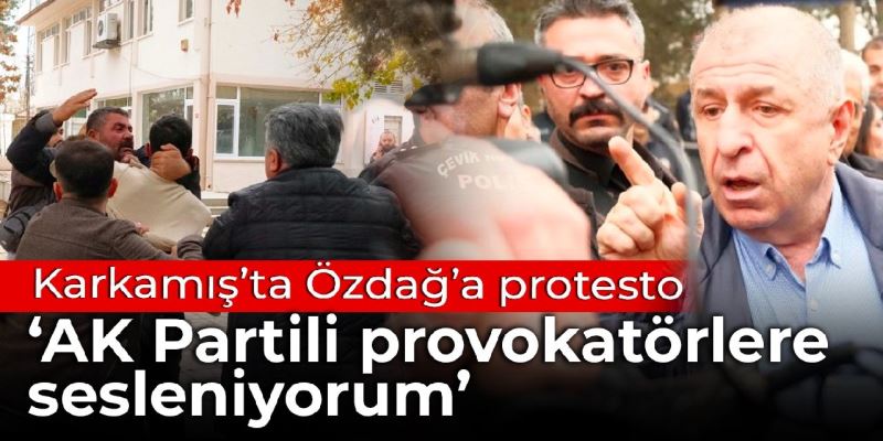 ÖZDAĞ’I PROTESTO EDENLER IŞİD KAÇAKÇISI ÇIKTI